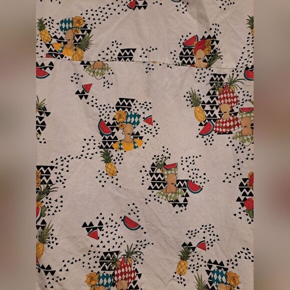 Zara Trafaluc collection white button-up up collared shirt, cap sleeves, size xs - Picture 5 of 11